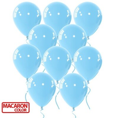 Μπαλόνι 12" macaron γαλάζιο 1τμχ