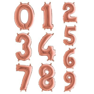 Μπαλόνι foil rose-gold 80εκ(32")