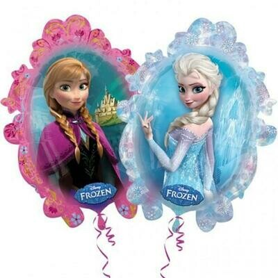 30" Frozen Elsa & Anna Foil Μπαλόνι