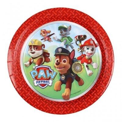 Πιάτα Γλυκού Paw Patrol – Ready for Action (8 τεμ)