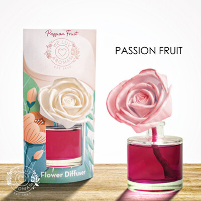 Αρωματικό Χώρου με Λουλούδι 100ml Passion Fruit- Flower Diffuser Passion Fruit