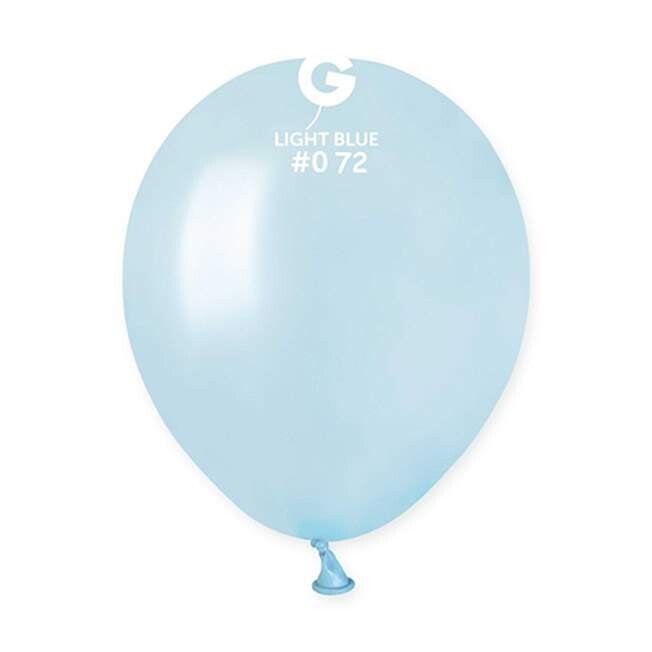 5″ Baby Blue λάτεξ μπαλόνι 1τμχ