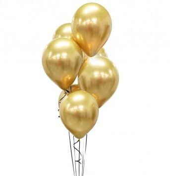 12″ Platinum Χρυσά Latex μπαλόνια (1τεμ)