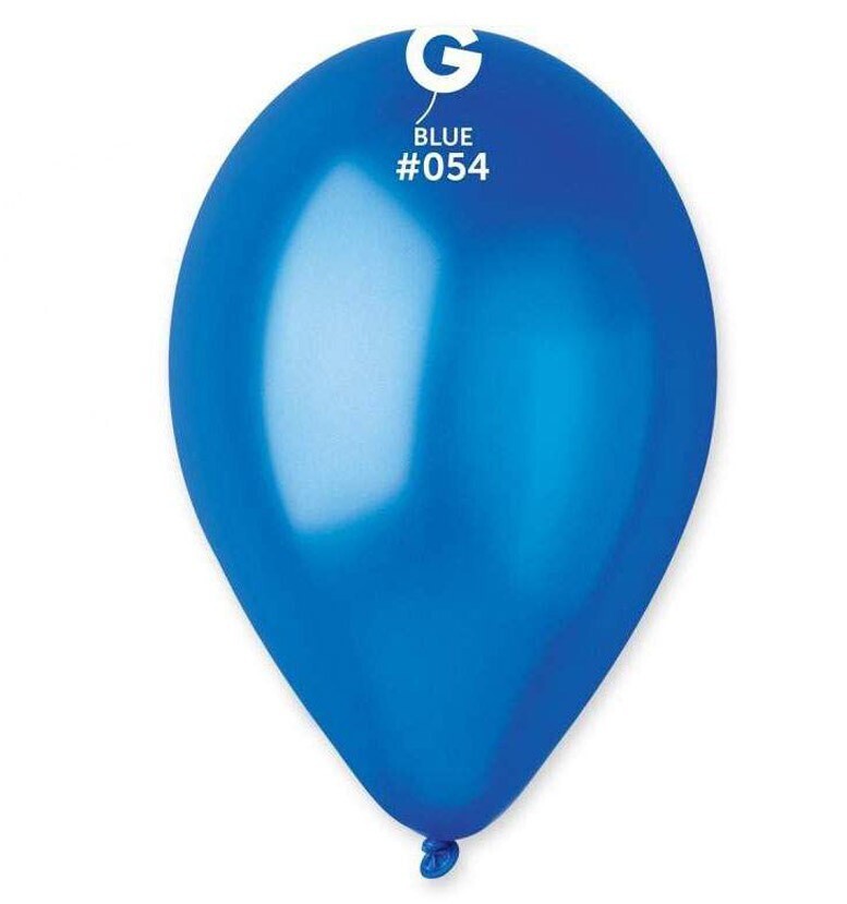 13″ Μεταλλικό Μπλε λάτεξ μπαλόνι (1τεμ)