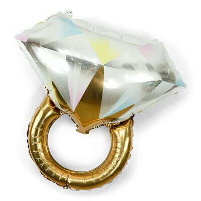 27″ Μπαλόνι διαμαντένιο Μονόπετρο