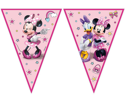 Τριγωνικά Σημαιάκια Minnie Mouse