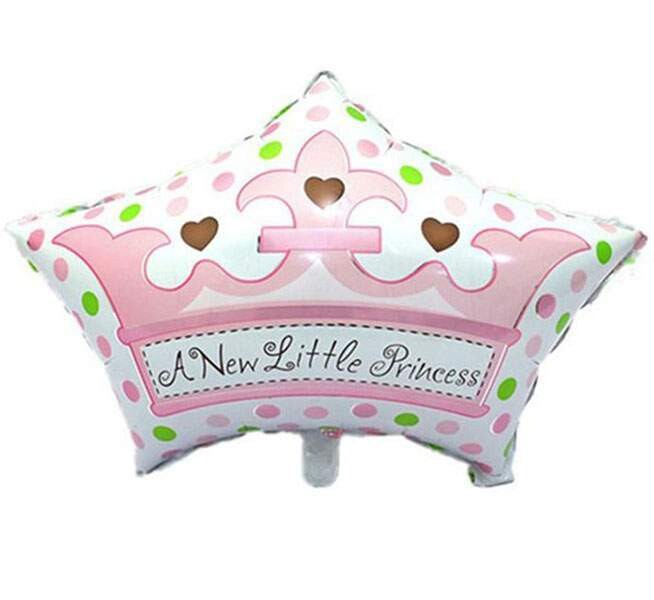 Μπαλόνι γέννησης Στέμα ‘New little Princess’ 68 εκ