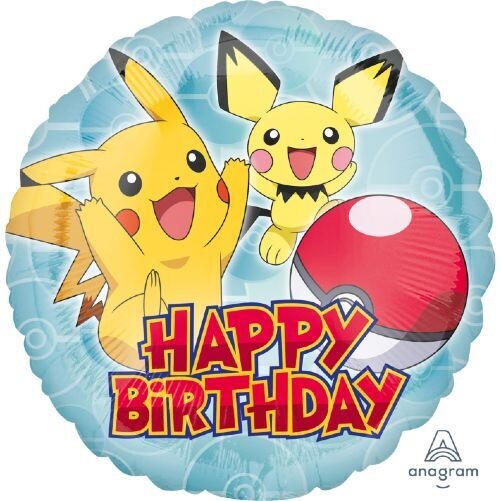 18″ Μπαλόνι Pokemon Happy Birthday
