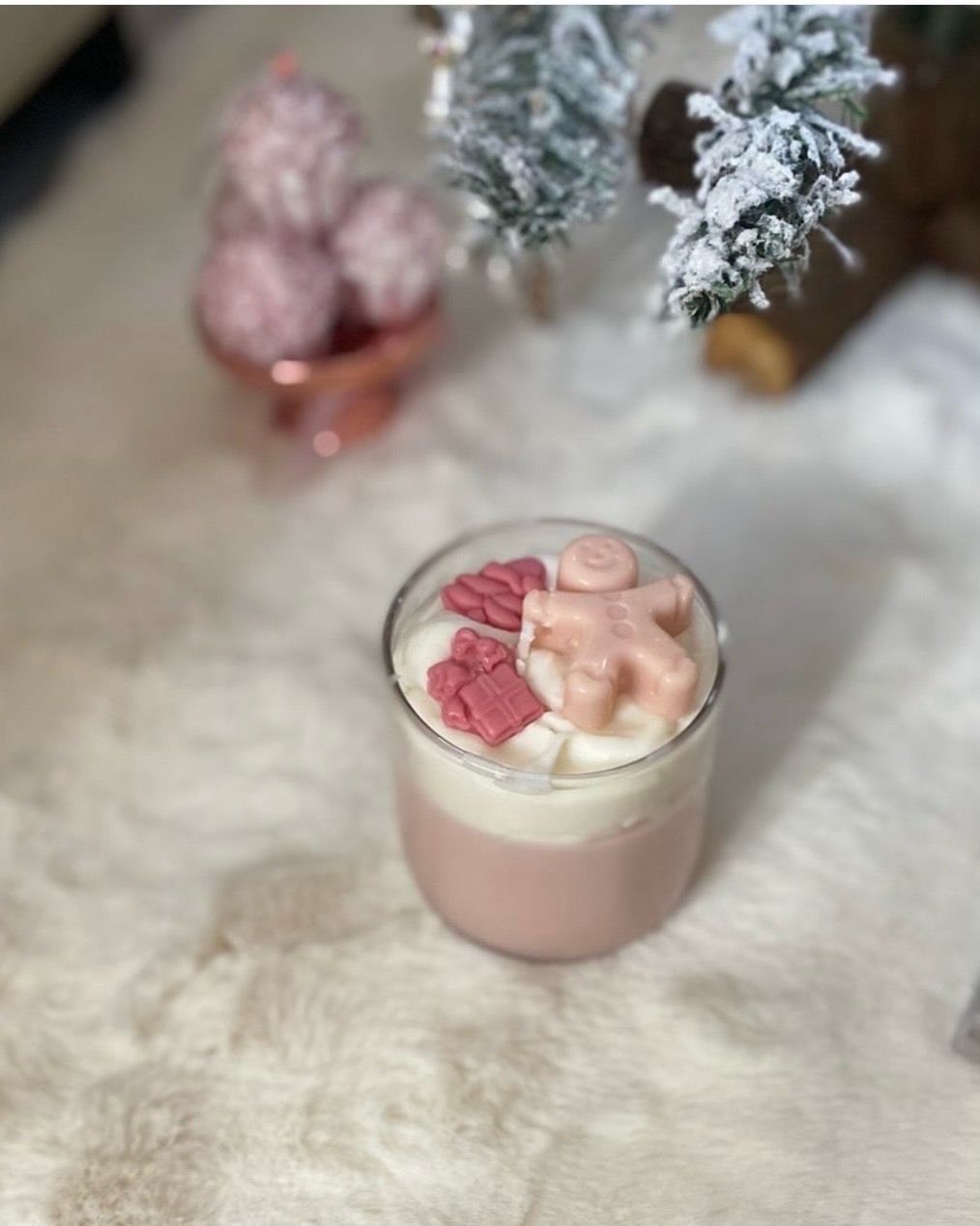 Χειροποίητο Φυτικό Αρωματικό Κερί Σόγιας - Ginger Cookies