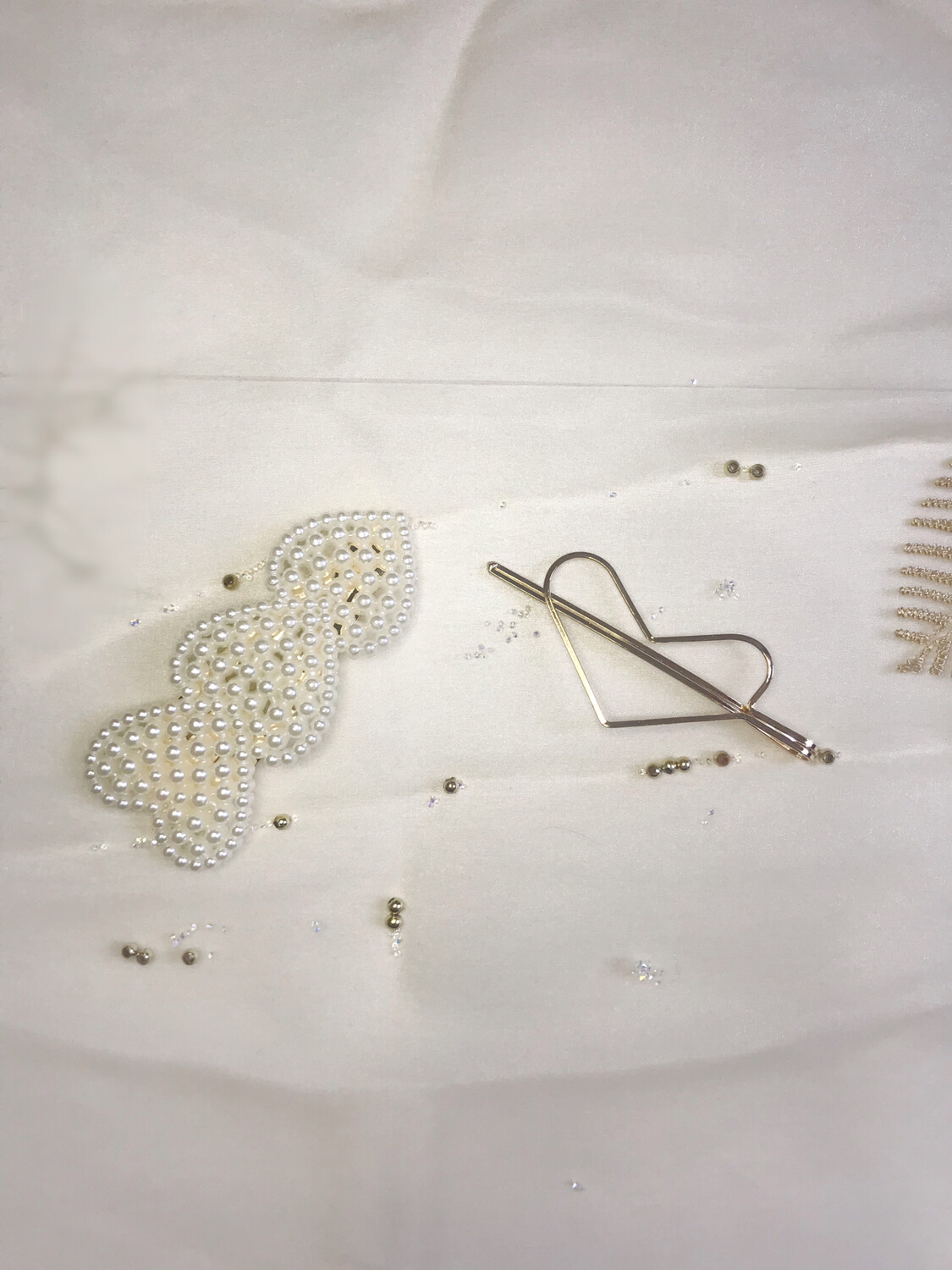 Σετ κοκαλάκια μαλλιών με πέρλες