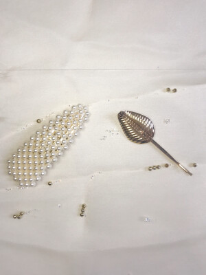 Σετ κοκαλάκια μαλλιών με πέρλες