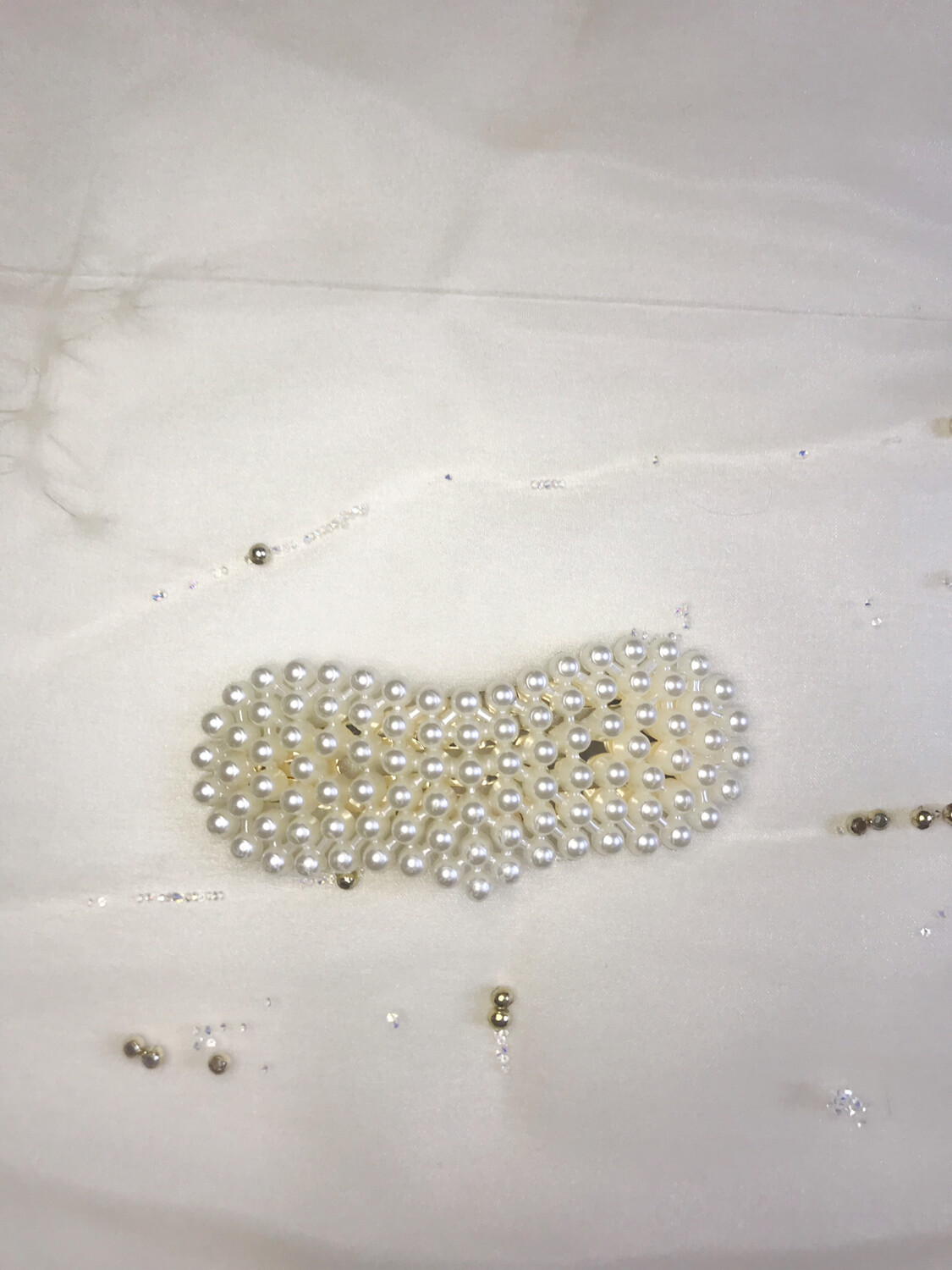 κοκαλάκι μαλλιών με πέρλες