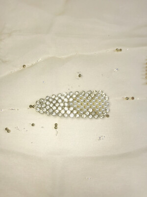 κοκαλάκι μαλλιών με πέρλες