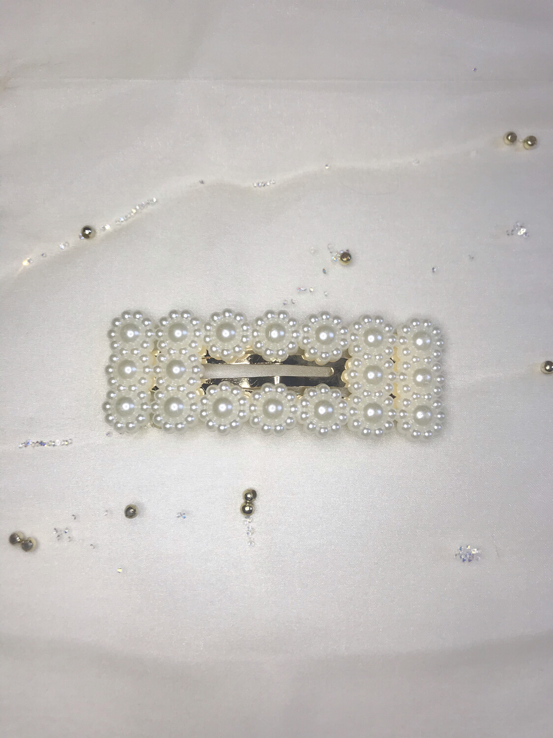 κοκαλάκι μαλλιών με πέρλες