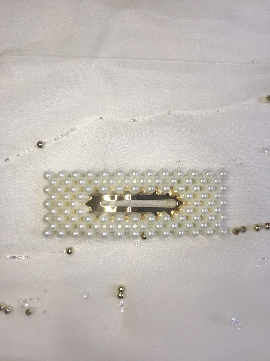 κοκαλάκι μαλλιών με πέρλες