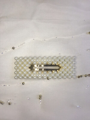 κοκαλάκι μαλλιών με πέρλες