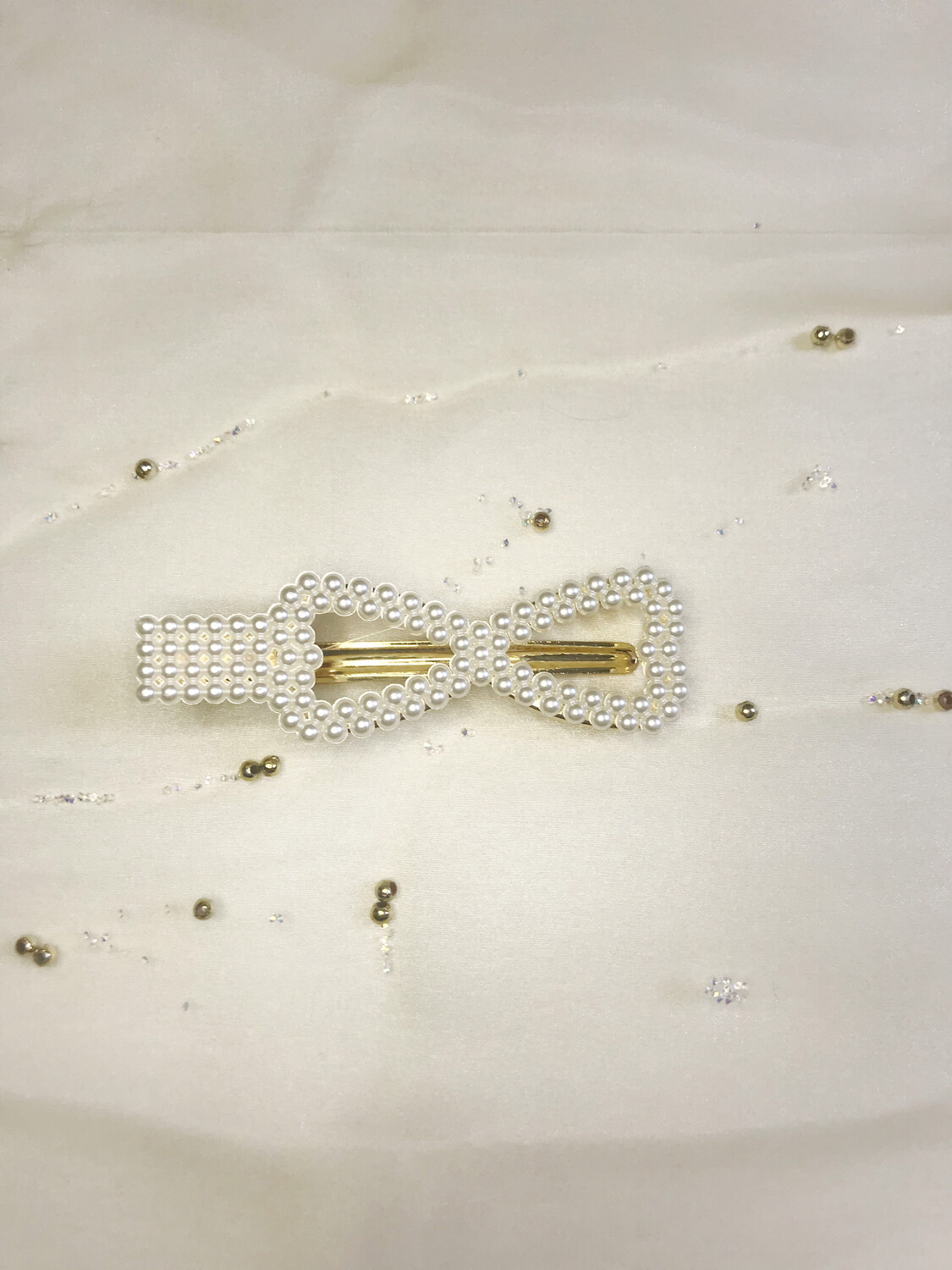 κοκαλάκι μαλλιών με πέρλες