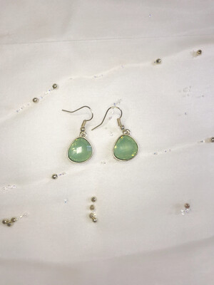 Κρεμαστά σκουλαρίκια με πέτρα