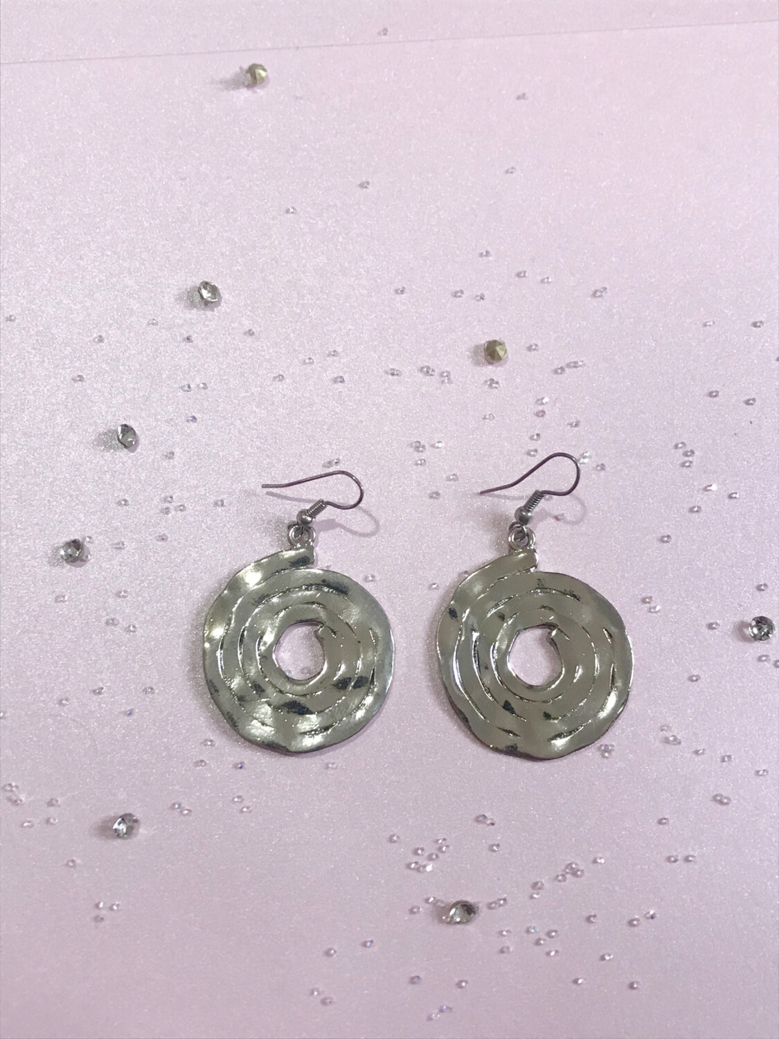 Ασημένια σκουλαρίκια