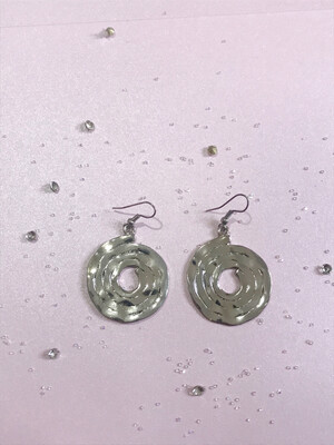 Ασημένια σκουλαρίκια