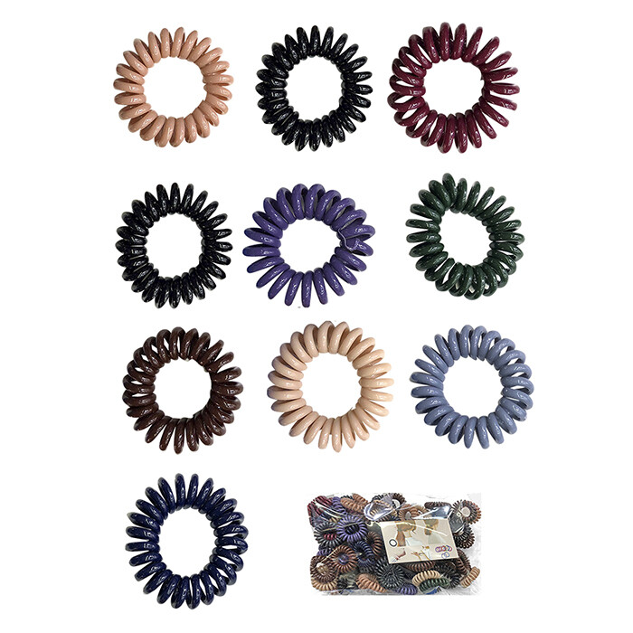 Σπιράλ μαλλιών χρωματιστά 1 ΤΜΧ