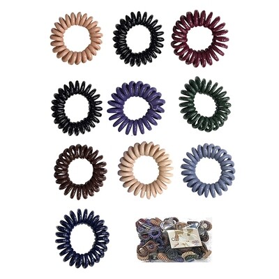 Σπιράλ μαλλιών χρωματιστά 1 ΤΜΧ