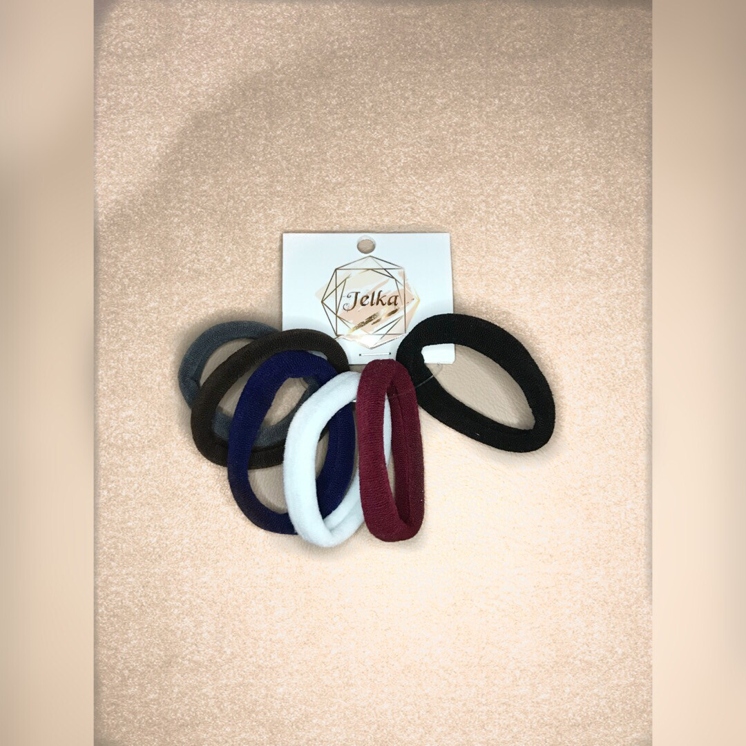 Σετ 6 λαστιχάκια διάφορα χρώματα