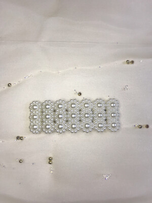 Κοκαλάκι με λουλούδι πέρλα