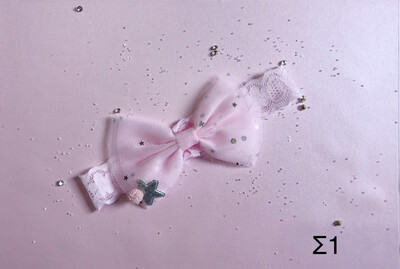 Κορδέλα μαλλιών με φιόγκο σε διάφορα χρώματα