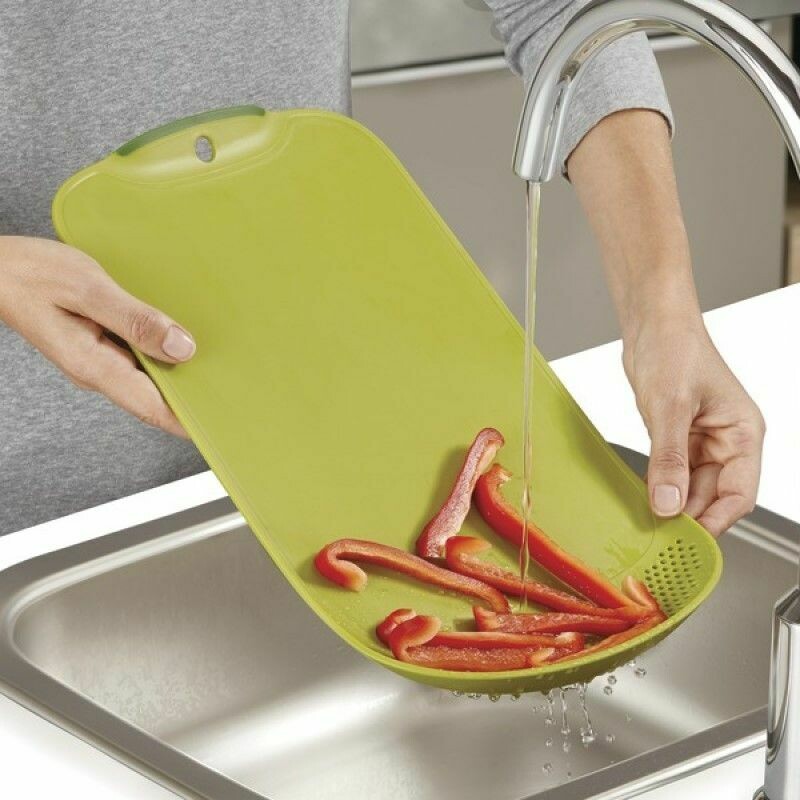 Βάση κoπής τροφίμων με στραγγιστήρι