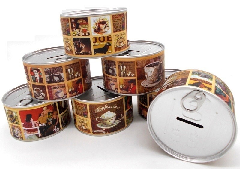 Κουμπαράς ρετρό κονσέρβα