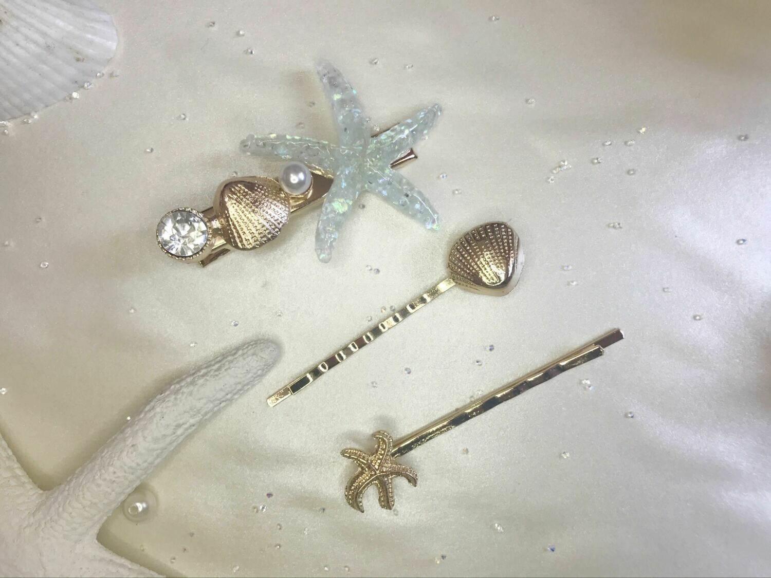 Σετ κλιπ μαλλιών αστερίας