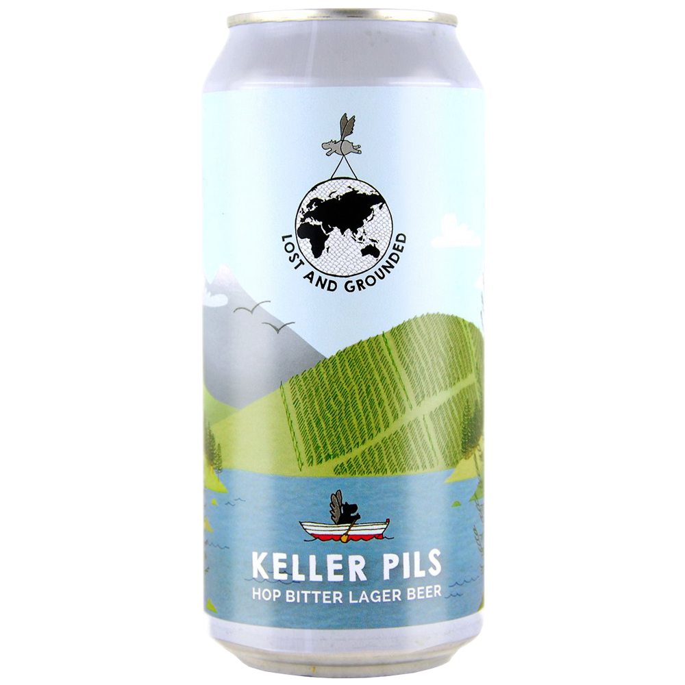 Lost & Grounded 'Keller' Pils Lager 440ml - 4.8%