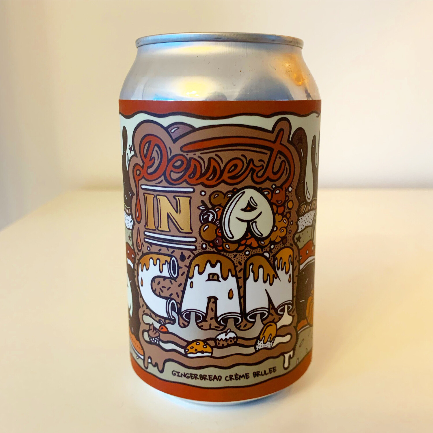 Amundsen 'Dessert In A Can' Gingerbread Crème Brulee Imperial Stout 330ml - 10.5%