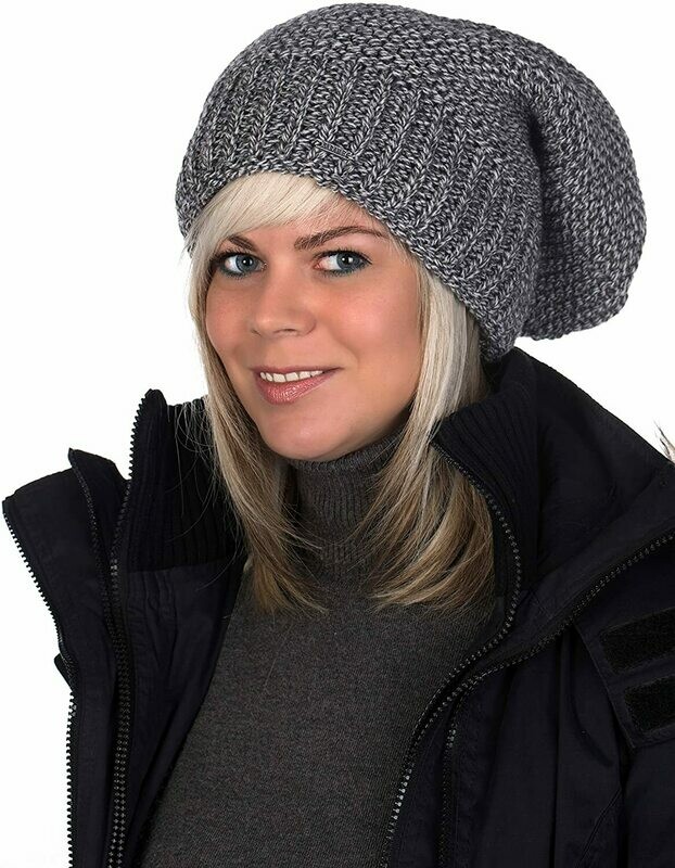 Long Beanie supermodern, Wintermütze. Waschbar sehr gute Qualität. Dicker Strick. Handarbeit