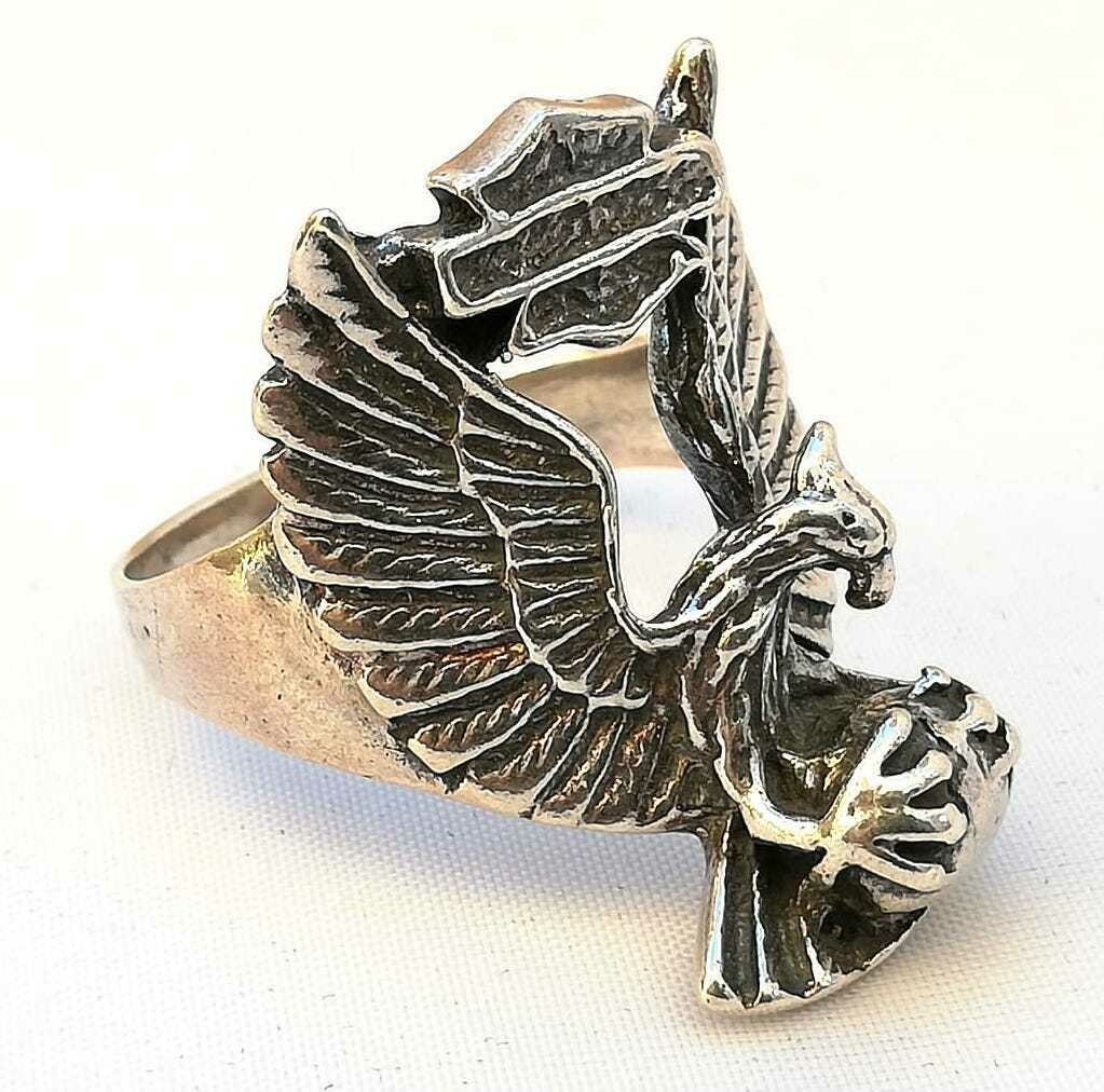 Adler, Echt Silber (925 ) Ring