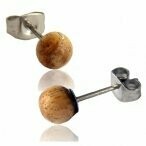 Holz Ohrstecker, Paarpreis