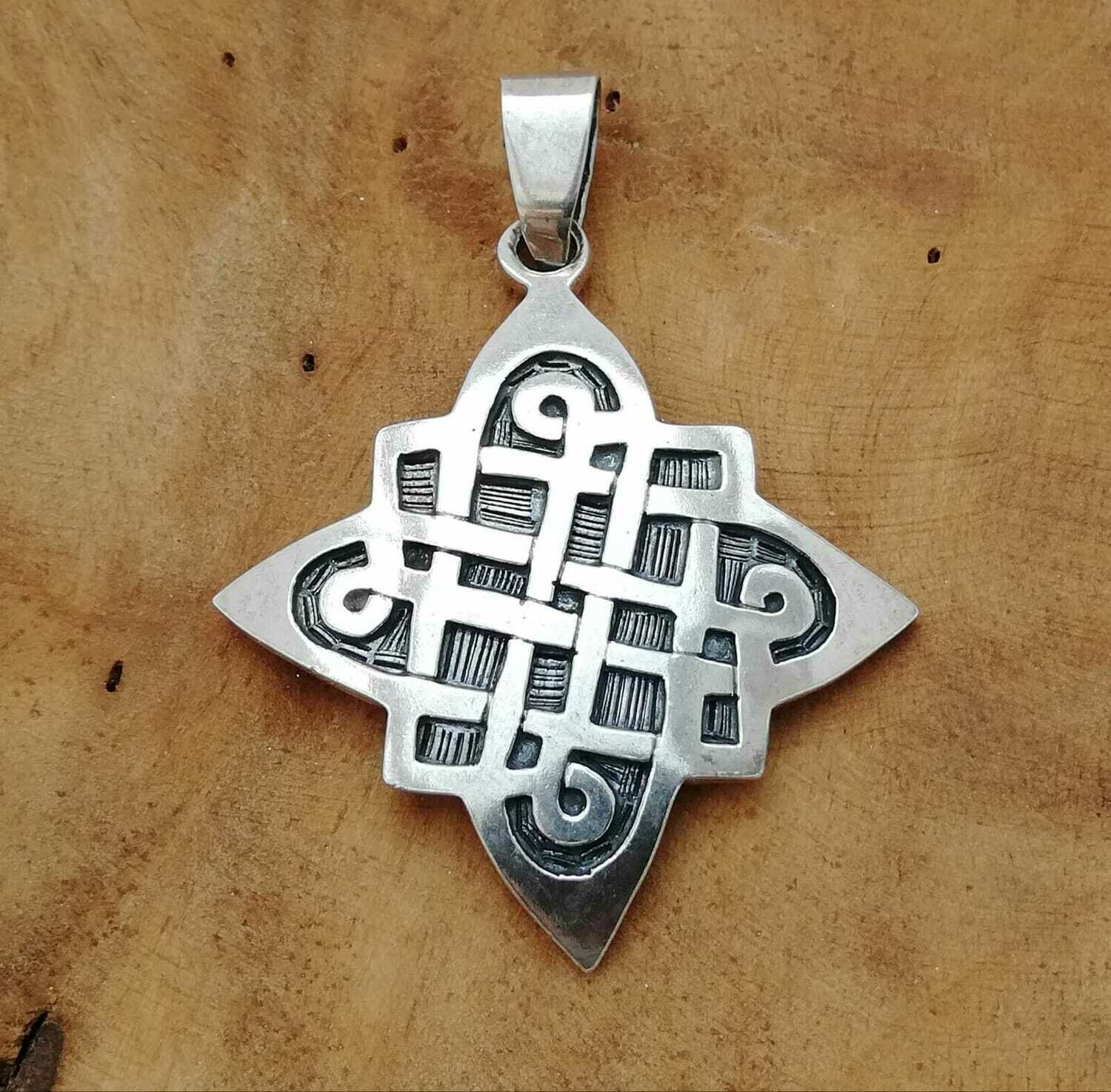 Keltischer Knoten, Echt Silber 925 Anhänger