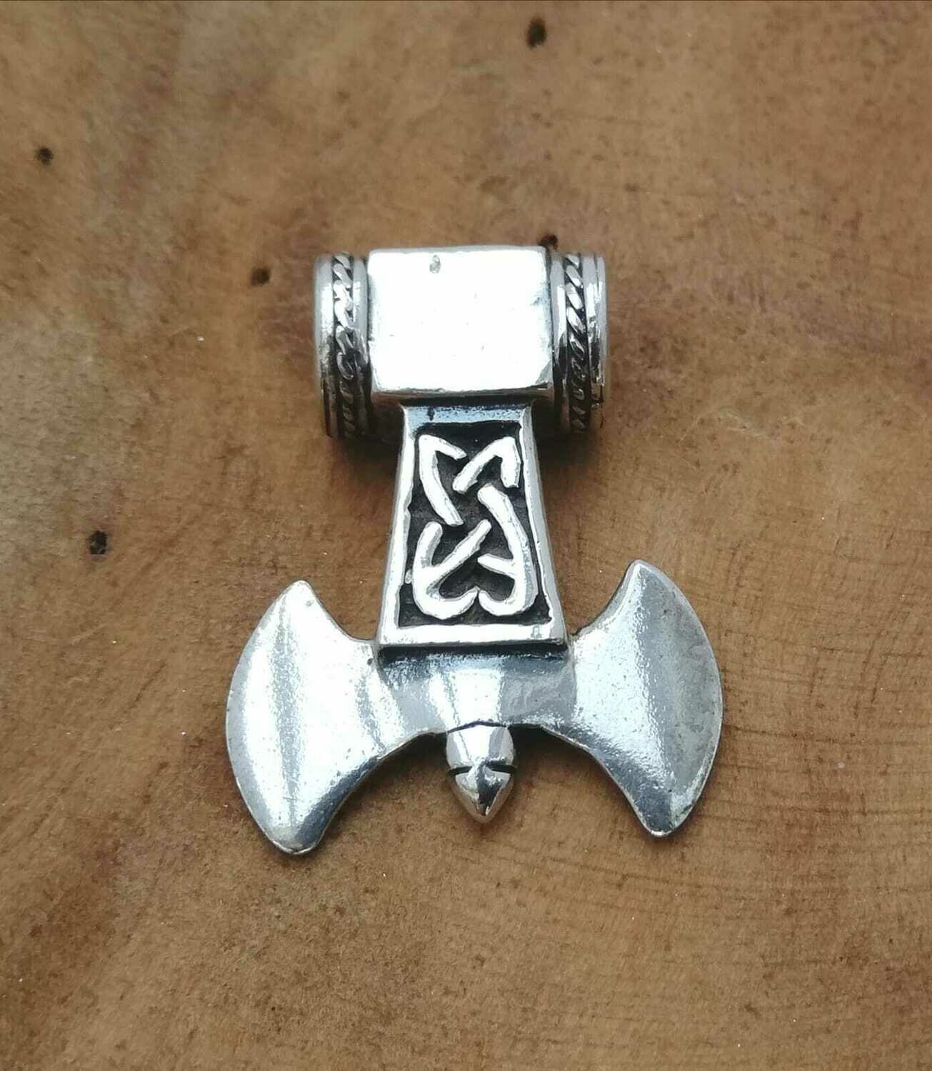 Thors Hammer, Echt Silber 925