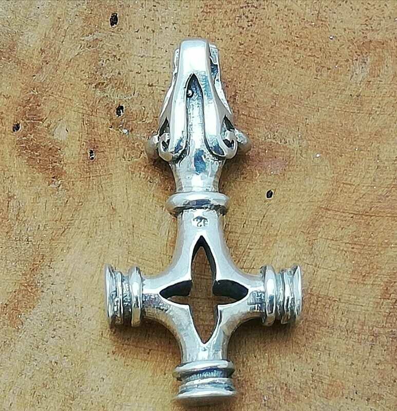 Wolfs Hammer, Echt Silber 925