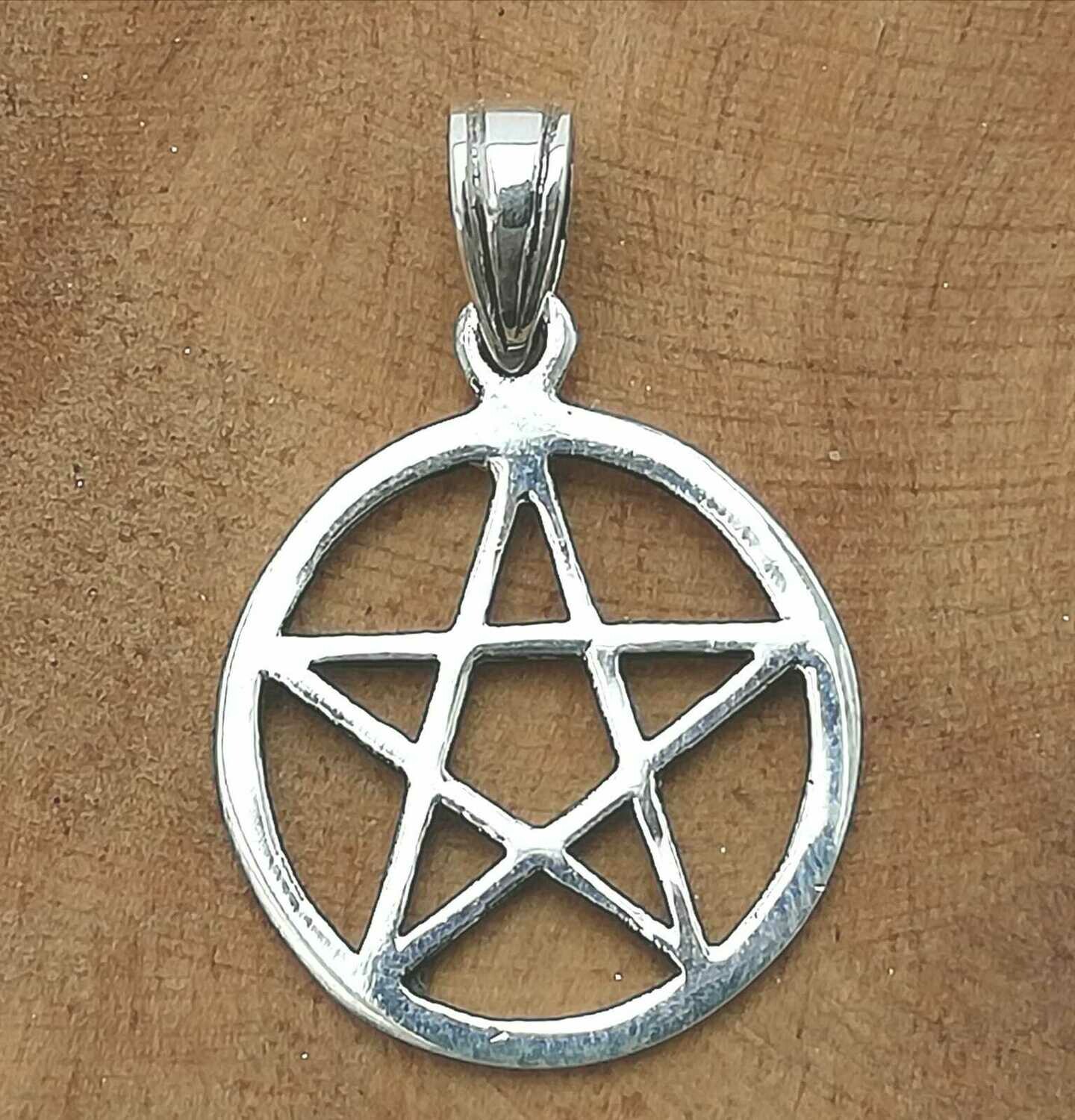 Pentagram, Echt Silber 925