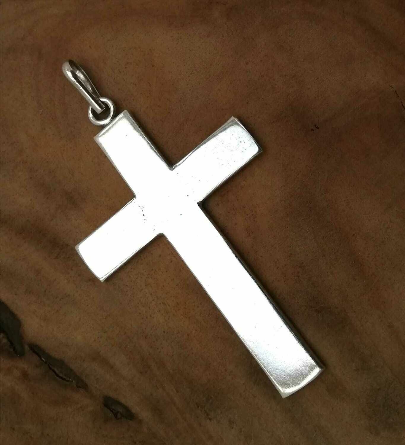Kreuz (sehr gross), Echt Silber 925 Anhänger