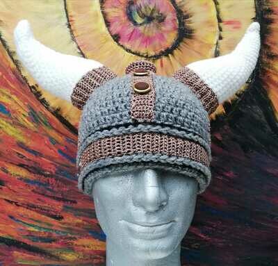 Poporry Exclusiv, Vikingo, Wikinger Helm Mütze