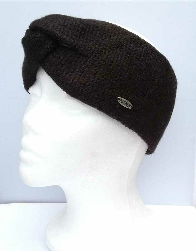 Stirnband in Schwarz