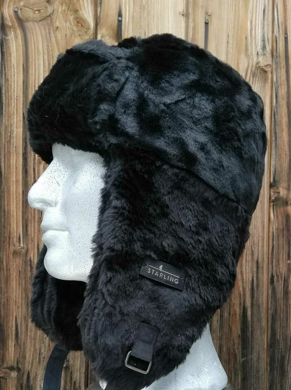 Männermütze in schwarz...Mega warm und robust