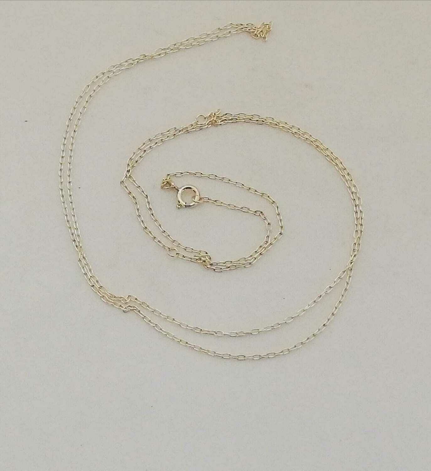 Bauchkette Classic, 925 Sterling Silber, 80 cm