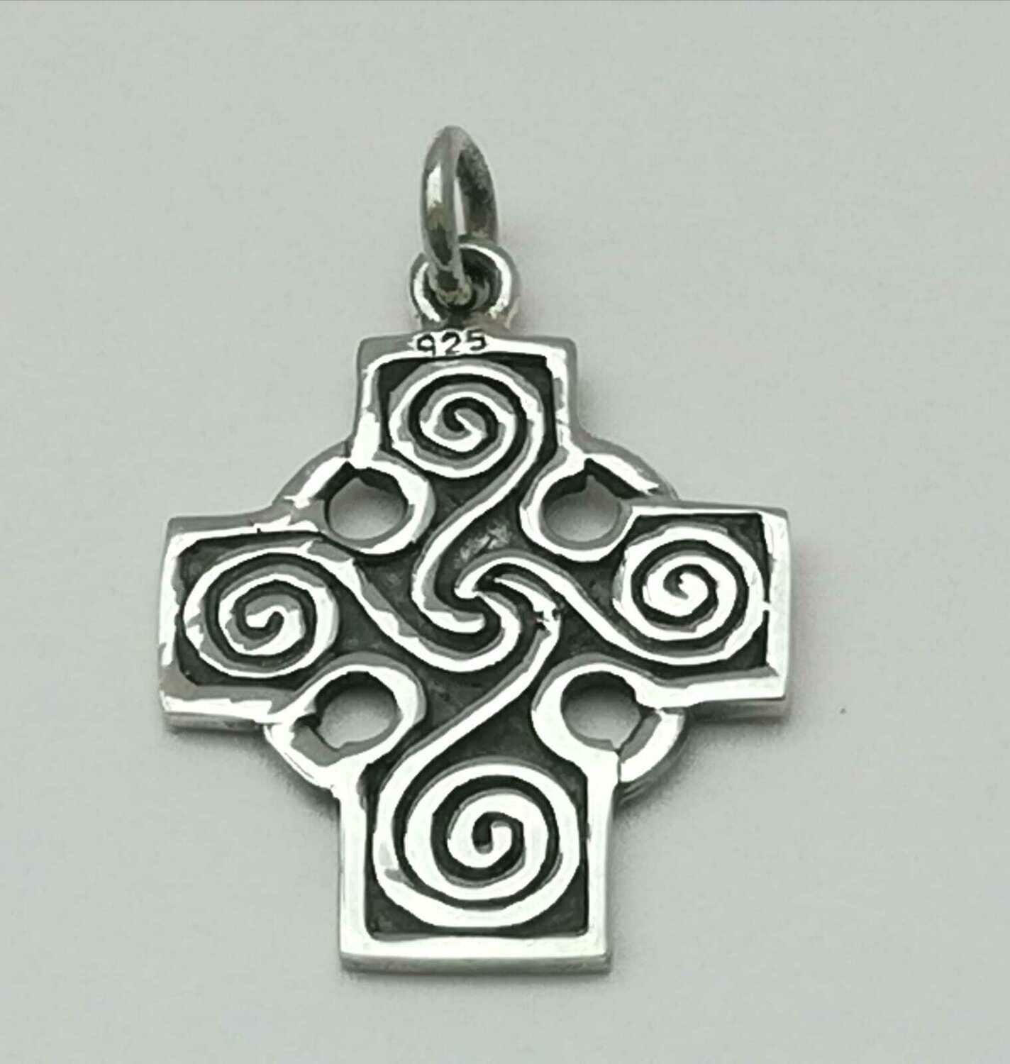 Keltisches Kreuz, Celtic Cross, Anhänger, 925 Sterling Silber