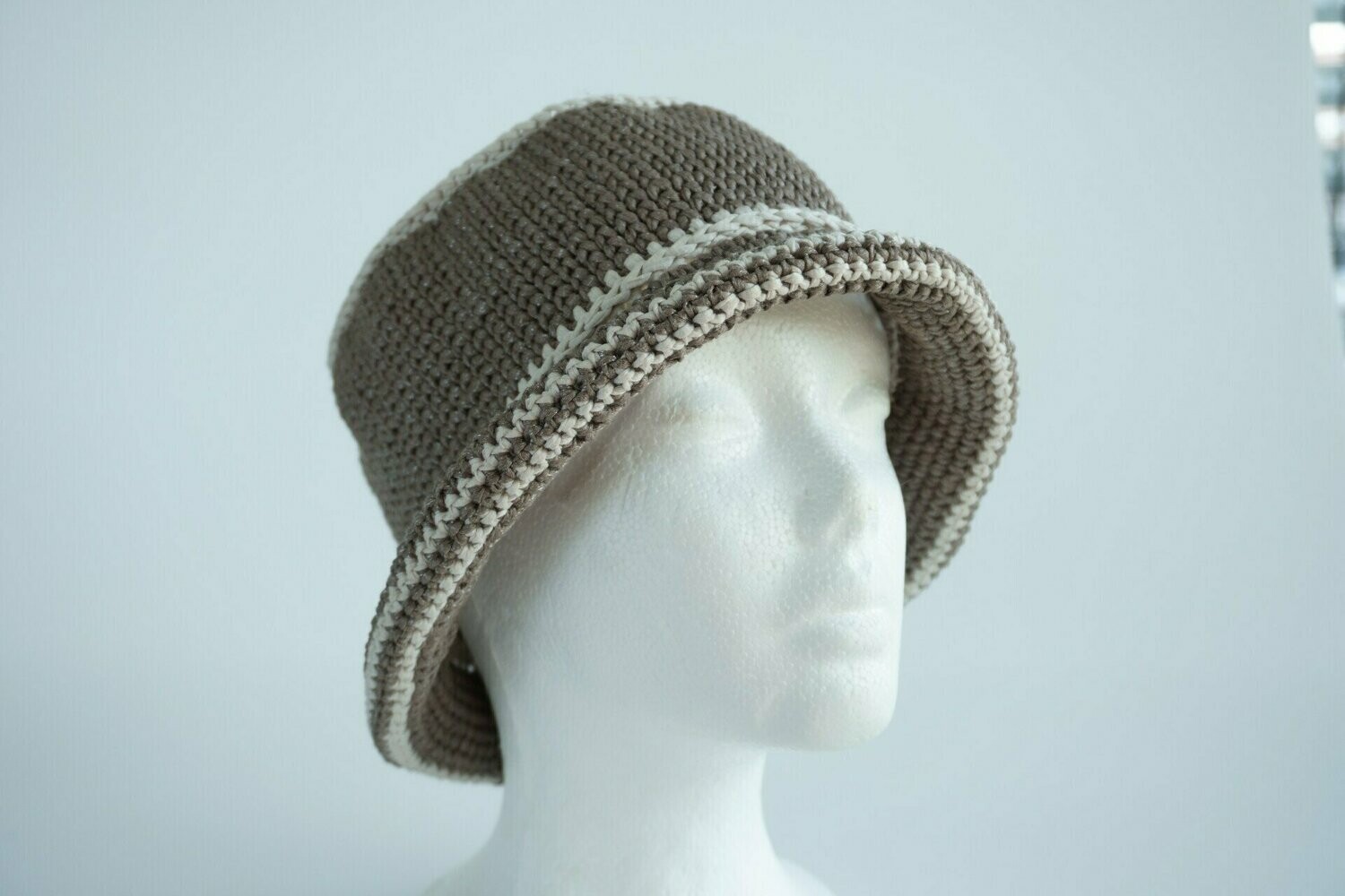 Poporry Bucket Hut ,Mocca Glitzer