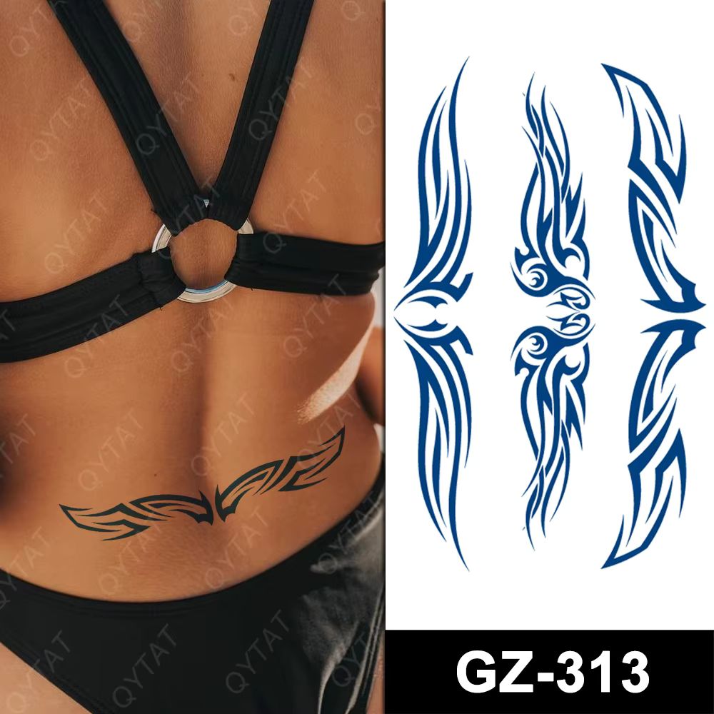 Temporary Tattoo...Sieht aus  wie Echt...Jagua Tattoo...Hält 2 Wochen lang