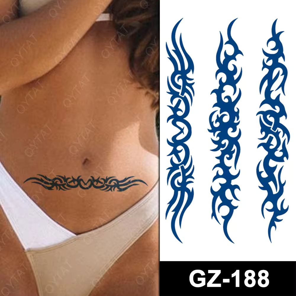 Temporary Tattoo...Sieht aus  wie Echt...Jagua Tattoo...Hält 2 Wochen lang